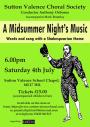 A Midsummer Night&rsquo;s Music &ndash; words and songs with a Shakespearean Theme